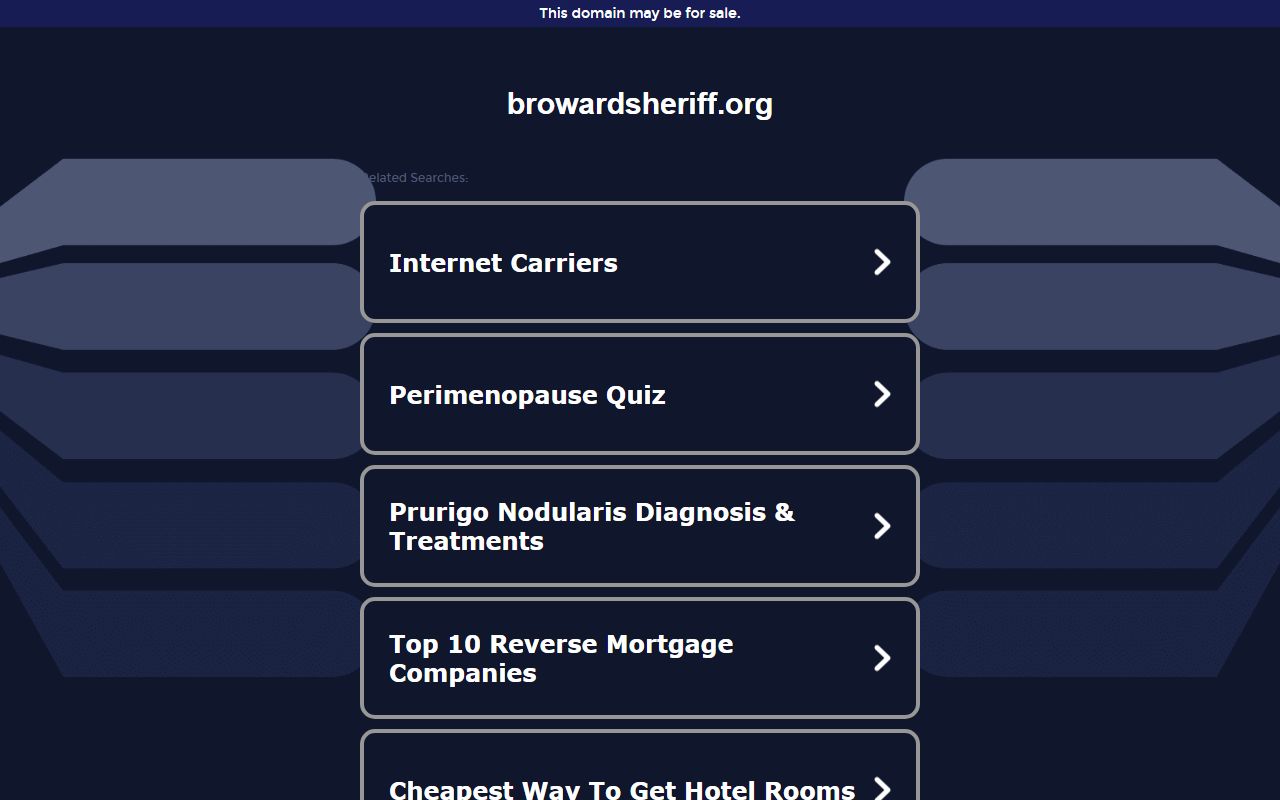 Hollywood 72 hour booking records Broward County Sheriff search
